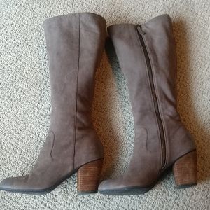 bp transit tall Taupe Boots - Leather